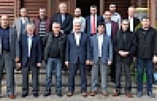 BAŞKAN PÜSKÜLLÜ, YEREL BASINLA BULUŞTU