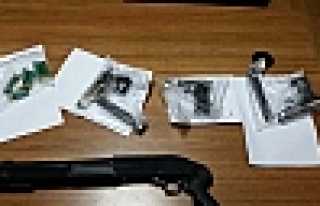 BAYRAMDA MERMİ ATARAK KUTLAMA YAPANLAR YAKALANDI