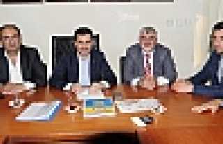 BEDİR AK PARTİ’Yİ  ZİYARET ETTİ.