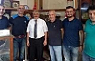 BEDİR VE EKİBİ ESNAFLARLA BAYRAMLAŞTI