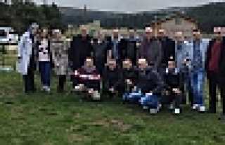 ÇALIŞMA ARKADAŞLARINDAN ÇETİNKAYA’YA VEDA YEMEĞİ