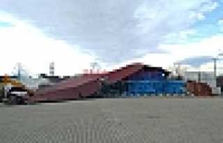 Çatı Uçtu 2 Yaralı