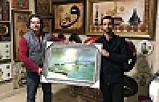 ÇEKİLİŞLE TABLO HEDİYE EDİYOR