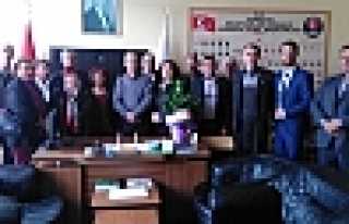 CHP'DEN MUHTARLARA ZİYARET