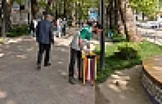 Çöp Kutuları Renklendi