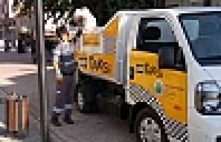 ÇÖP TAKSİ HİZMETE BAŞLADI