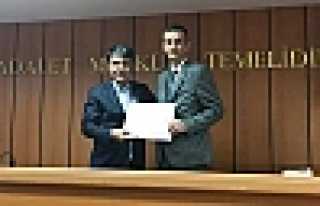 Dikbayır Mazbatasını Aldı