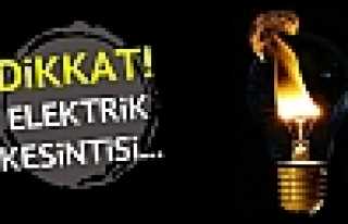 Dikkat Elektrik Kesintisi
