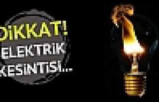 Dikkat Elektrik Kesintisi
