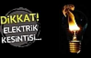 Dikkat Elektrik Kesintisi
