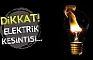 Dikkat Elektrik Kesintisi