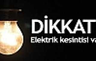 Dikkat Elektrik Kesintisi