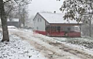 DİKMEN BEYAZA BÜRÜNDÜ