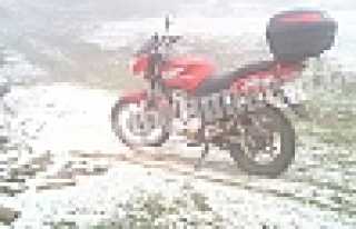 HENDEK'TE YILIN İLK KARI YAĞDI