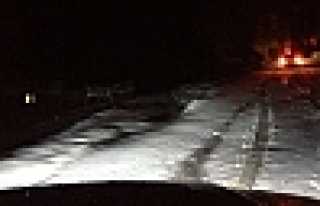 DİKMEN YAYLASINA İLK KAR YAĞMAYA BAŞLADI