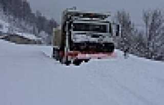 DİKMEN’DE KAR 60 CM ULAŞTI