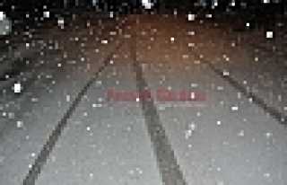 DİKMEN’DE KAR BAŞLADI