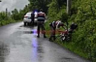 DİKMEN'DE KAZA 1 YARALI