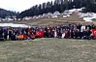 Doğaseverler Çiğdem Yaylası’nda Buluştu