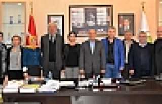 EMLAKÇILAR PÜSKÜLLÜ'YÜ ZİYARET ETTİ