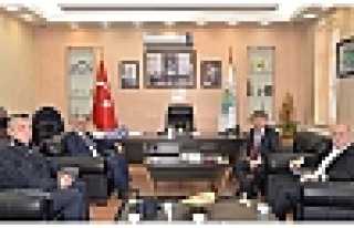 EMNİYET MÜDÜRÜNDEN ZİYARET