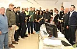 EMNİYETTEN HASTANEYE TEŞEKKÜR ZİYARETİ