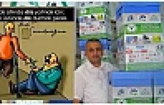 ENGELLİLERİ DİLENCİ GÖREN ZİHNİYETE'KARİKATÜRLÜ...