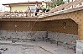 Erenler Camisinin Şadırvanı Yenileniyor