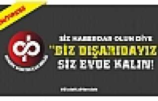 Biz Dışarıdayız, Siz Evde Kalın