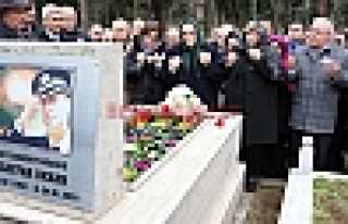 Gaffar Okkan Kabri Başında Anıldı