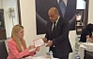 GÜNEŞ ADAY ADAYLIK BAŞVURUSUNU YAPTI