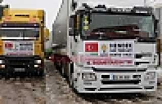 HALEP YARDIM TIRLARI DUA'LARLA UĞURLANDI