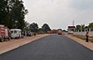 HASTANE YOLU ASFALTLANDI