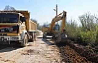 HENDEK BELEDİYESİ YOL BAKIM ÇALIŞMASI