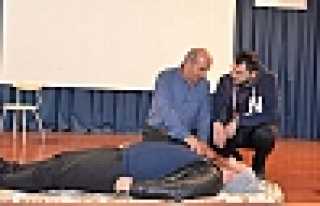 BELEDİYE PERSONELİNE İLK YARDIM EĞİTİMİ