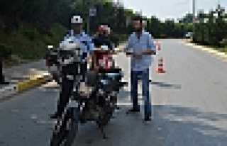 Hendek Emniyetinden Motosiklet Uygulamaları