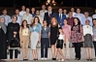 HENDEK KAYMAKAMINI UĞURLADI