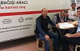 HENDEK POLİSİNDEN KAN BAĞIŞINA YOĞUN İLGİ