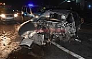 Hendek TEM Bağlantı Yolunda Kaza 1 Yaralı