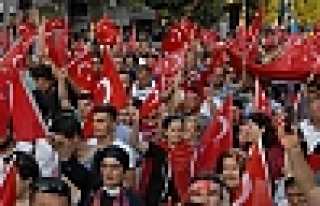 HENDEK TERÖRE LANET İÇİN YÜRÜYECEK