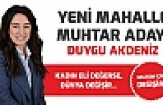 Hendek Yeni Mahalle’de Bayan Aday Sürprizi