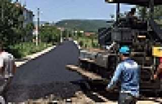 HENDEK’E 37 BİN TON ASFALT