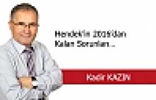 HENDEK’İN 2016’DAN KALAN SORUNLARI