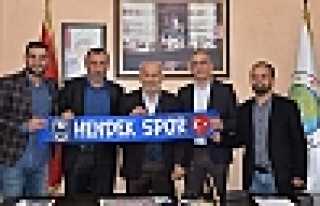 Hendekspor’dan  Püsküllü'ye ziyaret