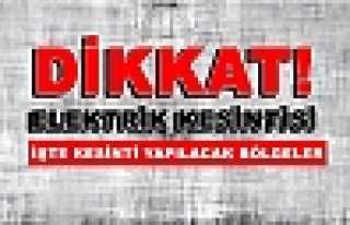 Hendek’te Genel Elektrik Kesintisi