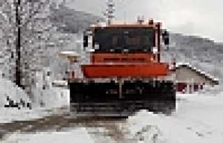 Hendek'te Kar Mesaisi Başladı