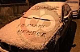 Hendek'te Kar Süprizi