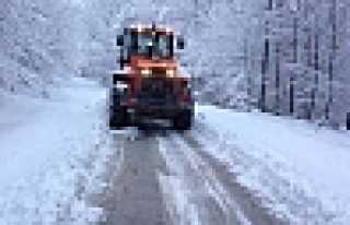 HENDEK’TE KARLA MÜCADELE DEVAM