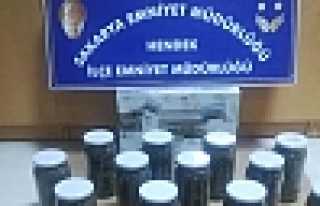 Hendek’te Kavanoz’da Esrar Yakalandı