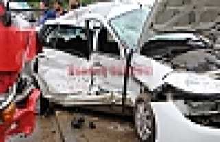 HENDEK’TE KAZA 1’İ AĞIR 5 YARALI